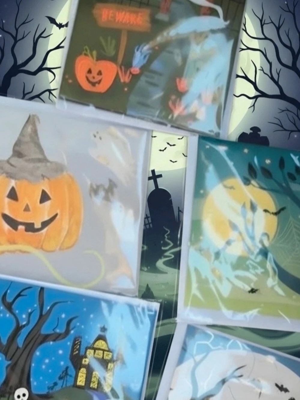Halloween 3d Pop Up Cards